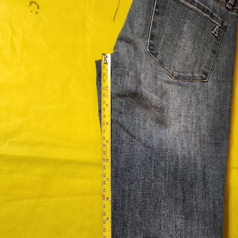 Articles Of Society Medium Blue Ripped Ankle Jeans - Picture 6 of 6